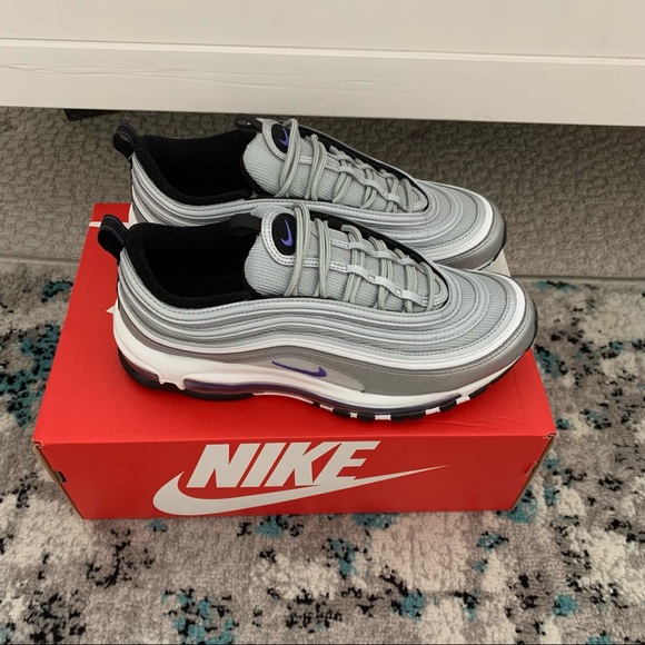 Nike Air Max 97 - Metallic Silver & Violet - Picture 5 of 11